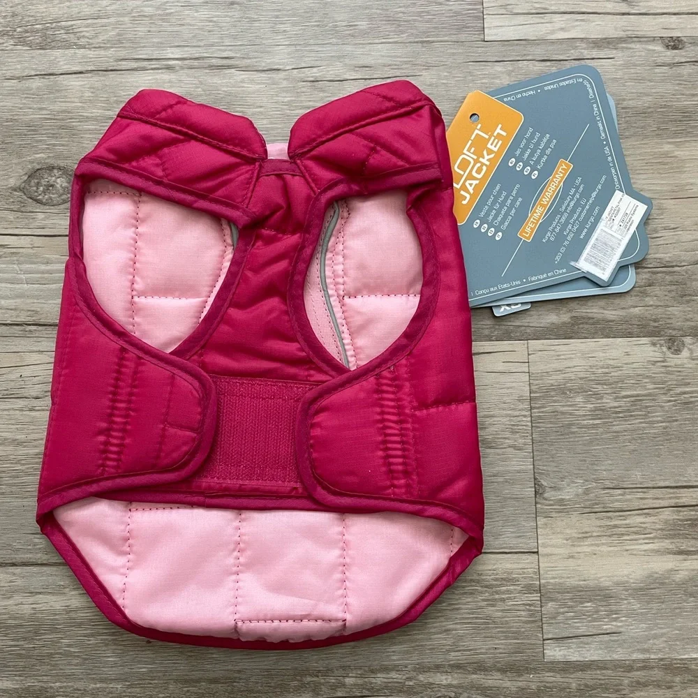 Kurgo Hot Pink Loft Jacket Dog Coat